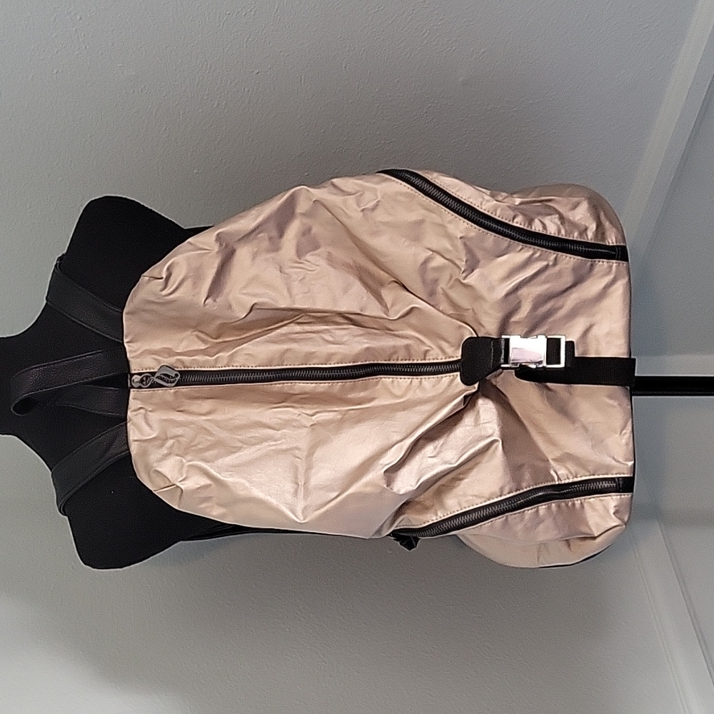 Fabletics Rose Gold Backpack